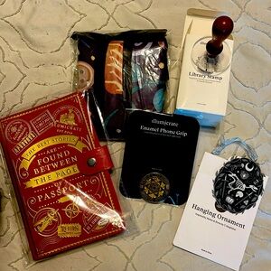 Illumicrate Fantasy Bookish Bundle- Gifts for book lovers.